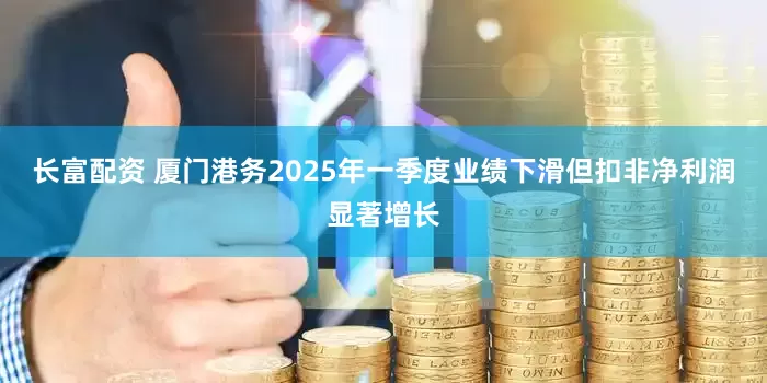 长富配资 厦门港务2025年一季度业绩下滑但扣非净利润显著增长