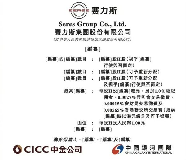 启点配资 赛力斯闯关港股  但故事才刚刚开始